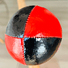 Beanbags Full juggling 8 paneles Charol rojo y negro