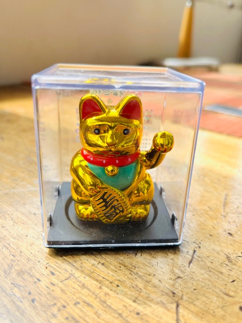 Maneki Neko gato de la fortuna