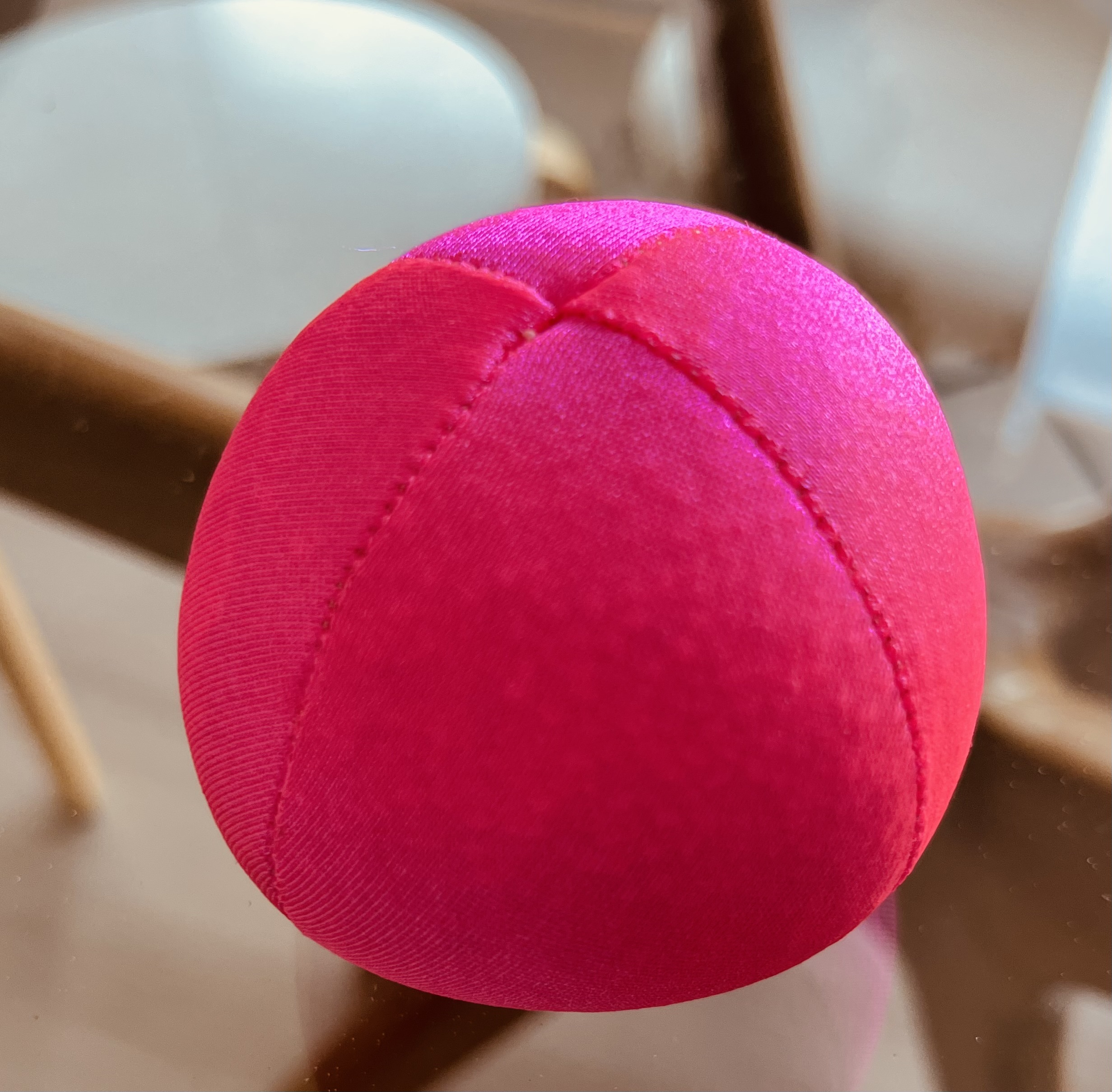 Beanbags 4 paneles Full Juggling Rosadas