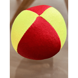 Beanbags 4 paneles Full Juggling Rojo/Amarillo.