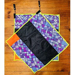 Banderas Negras con texturas