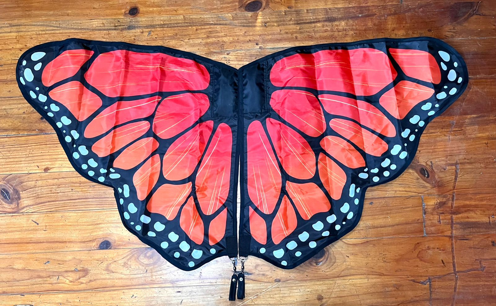 Banderas Mariposas Rojo Fuego