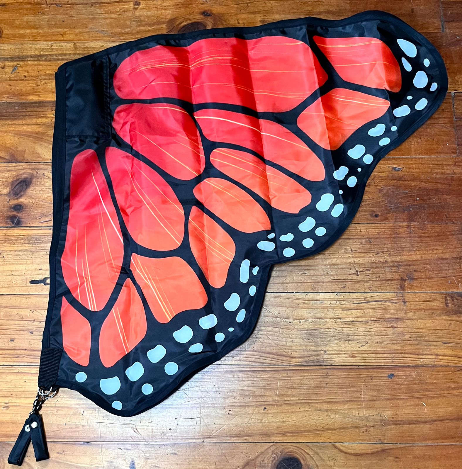 Banderas Mariposas Rojo Fuego