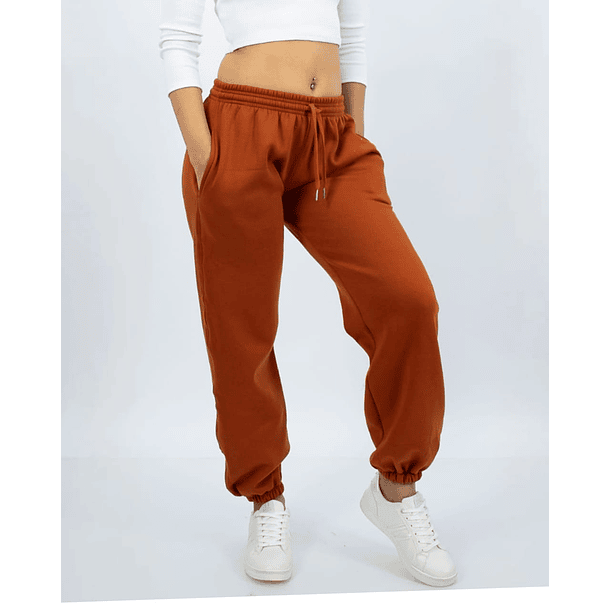 Jogger Oversized Franela Mujer  6