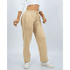 Pantalones Palazzo Mujer Franela  3