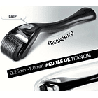 Rodillo Derma Roller De 0,25 Mm Con Micro agujas Para La Cara, Rodillo Para Barba, cabello y arrugas 5