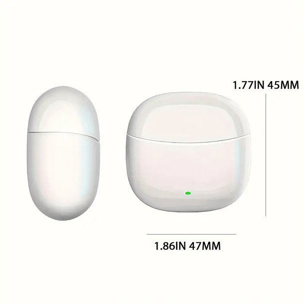 Auriculares inalámbricos con reducción de ruido de llamada, micrófono dual integrado, identificación automática. 2