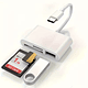 Lector de tarjetas USB C 3 en 1 para tarjetas de memoria SD/TF