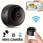 Mini Camara de vigilancia WiFi inalámbrica todo en uno, compatible con WiFi 1