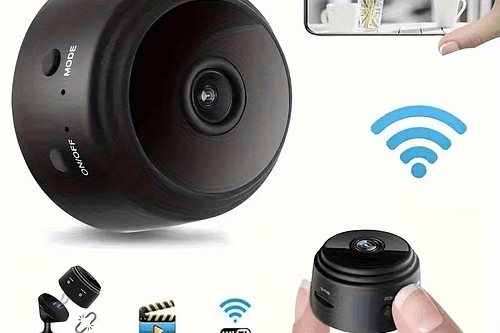 Mini Camara de vigilancia WiFi inalámbrica todo en uno, compatible con WiFi