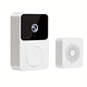 Video Timbre Inalámbrico con Comunicación Bidireccional, Wi-Fi, Alta Definición, Funciones de Visión Nocturna
