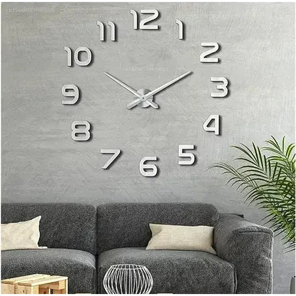 Reloj De Pared Decorativo Moderno Minimalista 40cm 3