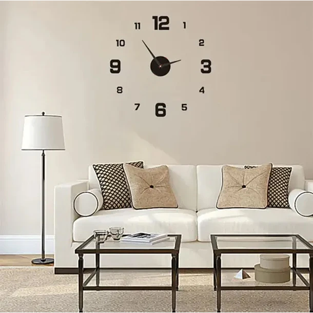 Reloj De Pared Decorativo Moderno Minimalista 40cm 2