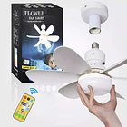 Bombillo Ventilador Con Luz Led Blanco Frío 2