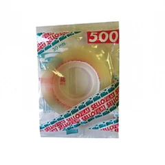 CINTA ADHESIVA 30MX18MM 500 CRISTAL SELLOFFICE 