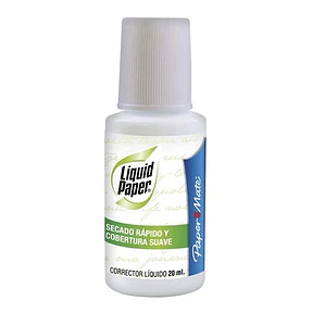 CORRECTOR LIQUIDO FRASCO 20ML LIQUID PAPER 