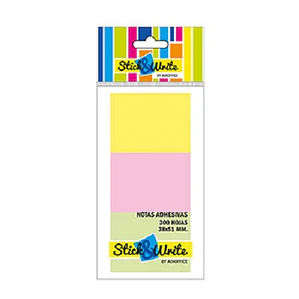 NOTA ADHESIVA 38X51MM 300HJS STICK WRITE