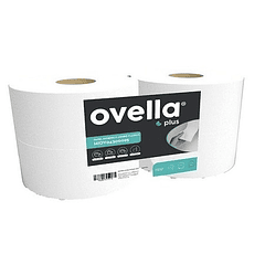 PAPEL HIGENICO OVELLA PLUS 500MTS  4 ROLLOS