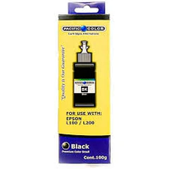 BOTELLA DE TINTA 664  BLACK 100ML PACIFIC COLOR ALTERNATIVO