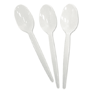 CUCHARA PLASTICA PARA TE Y CAFE X 100 UN