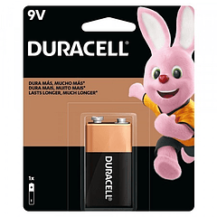 BATERIA 9 VOLT 1 UND DURACELL 