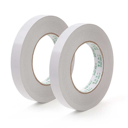 CINTA DOBLE CONTACTO 18MMX18MM  BLANCO 