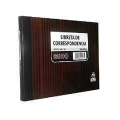 LIBRETA CORRESPONDENCIA 100 HJ.BUHO 181 BUHO