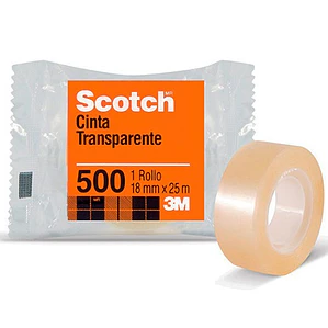 CINTA ADHESIVA ECONOMICA 18X25MT 500 3M