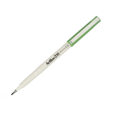 LAPIZ FIBRA 0.6MM 210 VERDE ARTLINE 
