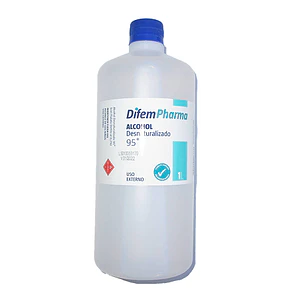ALCOHOL DESNATURALIZADO 1 LT DIFEM 95%