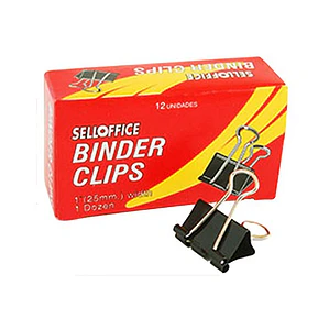 APRETADOR DOBLE 25MM 12UND SELLOFFICE