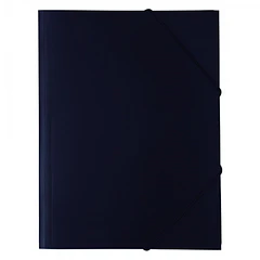 CARPETA CON ELÁSTICO OFICIO NEGRA