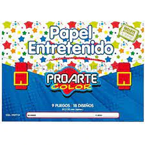 CARPETA ESCOLAR ARTE PAPEL ENTRETENIDO PROARTE 