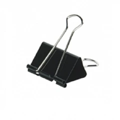 DOBLE CLIPS NEGROS 3/4- 19MM X 12UN TORINI