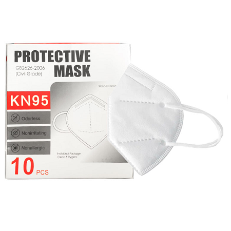 MASCARILLA 95% FILTRO CIVIL MASK KN-95 X10 UND   
