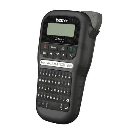 ROTULADORA BROTHER PT-H110BK 2 LINEAS C/TZE 12MM  