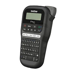 ROTULADORA BROTHER PT-H110BK 2 LINEAS C/TZE 12MM 