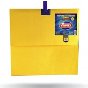 TRAPERO ABSORBENTE SIMPLE * C/OJAL VIRUTEX 40X40 