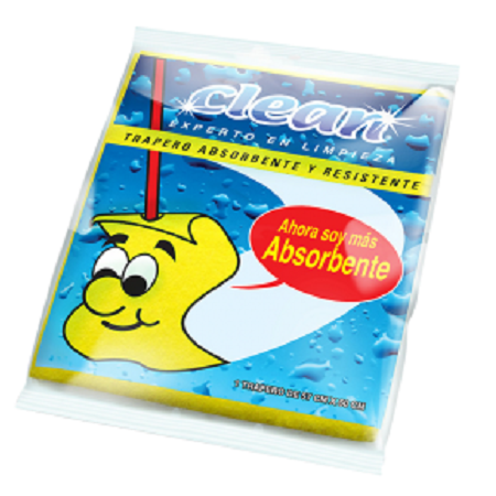 TRAPERO ABSORVENTE CLEAN 50X57CM  