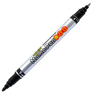 MARCADOR PERMANENTE MONAMI DOBLE PUNTA FINA MEDIA 