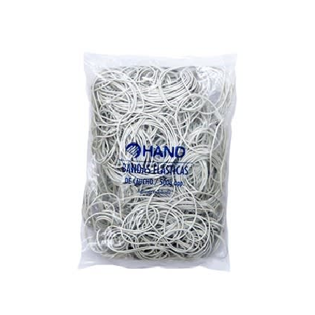 GENERIC. ELASTICO NACIONAL 1/2 KILO BLANCO