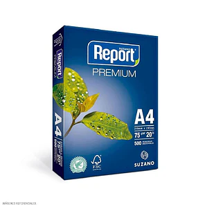 RESMA DE PAPEL A-4 75 GR REPORT M/POSITO