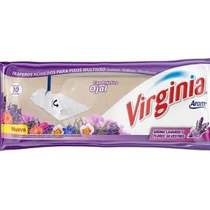 TRAPERO HUMED/DESINF. VIRGINIA 10 UN LAVANDA