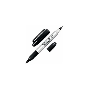 MARCADOR MULTIUSO SHARPIE NEGRO DOBLE PUNTA TWIN