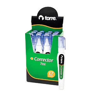 CORRECTOR LIQUIDO LAPIZ 7ML TORRE