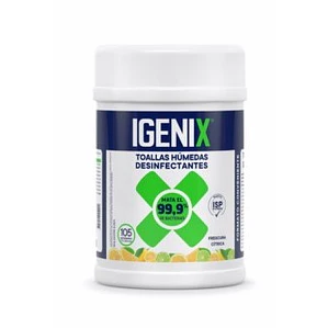 TOALLAS DESINFECTANTE   IGENIX 105 UN CITRICO