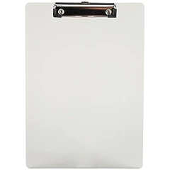 TABLA APRIETA PAPEL HAND ACRÍLICO APRETADOR PLANO TRANSPARENTE 
