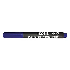 MARCADOR ISOFIT PERMANENTE PUNTA BISELADA COLORES