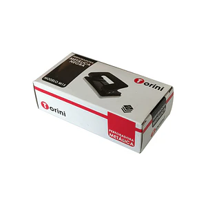 PERFORADOR TORINI 15 HOJAS NEGRO