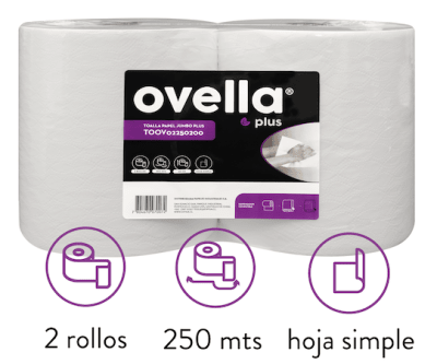 TOALLA NOVA OVELLA 2UND 250MTS 